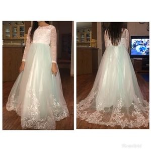 Little girls pageant dress